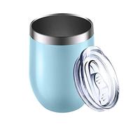Reusable Coffee Cup, Insulated Travel Mug Vacuum Stainless Steel with Spill Proof Lid, Great for Hot & Cold Drinks - Coffee, Tea, Milk and Wine,12oz/340ml