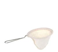 Reusable Coffee Filter Bag Cloth Handmade Coffee Filter Strainer with Handle Pack Pot Flannel Cloth Mesh Basket Dripper