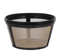 Reusable Coffee Filter Basket for Drip Coffee Makers, Round Nylon | Golden Mesh Replacement Part, Easy Grounds Removal, Office and Home Kitchen Use, Reduces Paper Waste