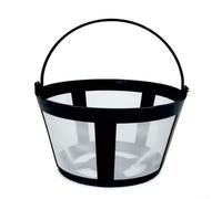 Reusable Coffee Filter Basket with Fine Nylon Mesh for Brewing Coffee Tea and Herbal Infusions at Home or
