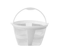 Reusable Coffee Filters - Reusable Washable Strainer,6-8 Cup Coffee Maker Filter Basket with Handle - for Brewing Cafe Home Kitchen Tea