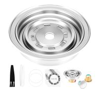 Reusable Coffee Pods Adapter Compatible with Delonghi ENV135, Capsule Converter for Vertuoline GCA1, Stainless Steel NS vertuo pod Adapter Compatible with VertuoNext & VertuoPOP ect.