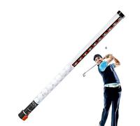 Reusable Collector Tube, Golf Ball Retriever - Lightweight Pick Up Tool | Clear High Capacity Picker Labor Saving Training Aid, Driving Range Practice Course, Outdoor Park Beginner