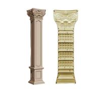 Reusable Concrete Molds for Pillars and Columns, ABS Material, Ideal for Garden, Balcony, Pool, and Park Decoration