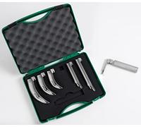 Reusable, Conventional Airway Intubation Kit with MAC and Mill