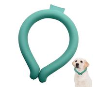 Reusable Cooling Dog Collar - Portable Dog Neck Wrap, Ice Pack Pet Supplies | Small Medium Dogs Cats Accessory Kit, Summer Heat Hands Cooler Tube for Outdoor Walking Camping Trips