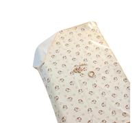 Reusable Cotton Diaper Changing Mat Leakproof & Quick Drying Pad Breathable Infant Nappy Changing for Babies