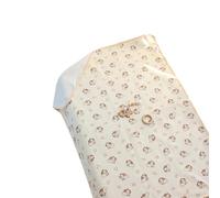 Reusable Cotton Diaper Changing Mat Leakproof & Quick Drying Pad Breathable Infant Nappy Changing for Babies