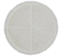 Reusable Cotton for Steam Mop Pads 5-Pack for Bissell 2124 Reusable(White)