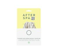 Reusable Cotton Makeup Remover Pads with Laundry Bag by Afterspa, Face Towels, 2 Face and 3 Eye Makeup Remover Wipes, Machine Washable, Vegan, Cruelty Free