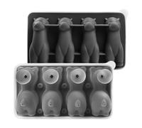 Reusable Cube Mould, Alpaca Ice Tray, Cocktail Tool with Refined Texture, Freezer Accessory with Sturdy Panel, 2.76×2.48inches Bar Category, Large Round Cube Kit for Beverage Freezer Drink