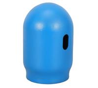Reusable Cylinder Safety Cap for Gas Tank Valve Protection Steel Blue