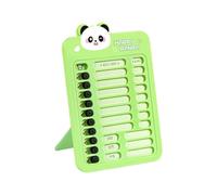 Reusable Daily Routine Chart, Time Management Board, Learning Plan for Children, Daily Tasks, 15 x 23.2 cm, for Planning Discipline Tracking of Children