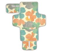 Reusable Diaper Change pad with Tissue Pocket Changing pad for Changing Table Infant Travel Station Kit Four Leaf Clovers Simple