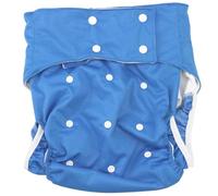 Reusable Diapers, Washable Adjustable Adult Cloth Diapers with Snap Closure Leak-Proof and Breathable Polyester Cloth Nappy Covers for Disability Incontinence Person.
