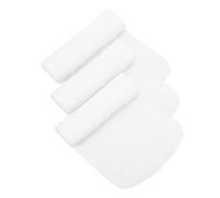 Reusable Dog Diaper Liners 3pcs Washable Cotton Pads for Small Dogs | Leak Containment, Keeps Floors Clean and Dry, White Cotton, House Training or Outdoor Use