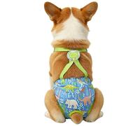 Reusable Dog Nappies - Waschbare Hundewindeln, Hundehygienehosen Mit Geschirr Wiederverwendbar | Läufigkeitswindeln Mit Hosenträgern Für Hündinnen | Bei Harninkontinenz Reisen Zuhause Wohnung Outdoor