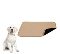 Reusable Dog Pee Pads Absorbent Mat for Toilet Training | Washable Khaki High Polymer Fabric, Moisture Locking, Skin Friendly, Hard Floors Crate Lining
