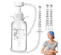 Reusable Douche Bottle for Women - 300ml Vaginal Washing Bottle - Portable Reusable Gentle Intimate Hygiene Shower Tool for Travel Bathroom Toilet Hospital Elderly Care Birth