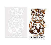 Reusable Dragon Stencils,18x26cm Animal Lion Dragon Tiger Stencils for Wood Wall Card Rock Wood Signs Coasters Canvas Home Décor Style 5