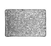 Reusable Drawing Cover - 100x150cm Measurement, Dreamy Painting Bedding Wrap, Quirky Quirky Pattern Cloth | Tiny tots Kids Adults Classroom Playroom Nursery Bedroom Party Activity