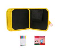 Reusable Drawing Pad, Erasable Sketchbook | Drawing Book with 12 Felt Tip Pens - For Art Activities, Travel, School, Class, Educational Game and Learning