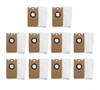 Reusable Dust Bag Compatible with for Laresar for L6 Pro and for Ultenic Robot Vacuum Cleaners - 10 Pack Replacement Dust Bags for Effic