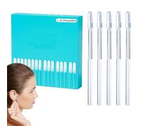 Reusable Ear Cleaner, 65.5 mm, PET Resin Tip Earwax Remover, Pack of 24 Earwax Removal Tool and Ear Cleaner, Children, Hygiene, Ear Plugs for Home, Travel and On the Go