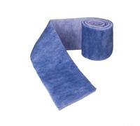 Reusable electrostatic floor vent filter roll made of cotton, designed for air conditioning vents and HVAC systems with customizable cut to fit size