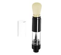 Reusable Embossing Powder Makeup Brush - Gentle Soft Bristles For Loose Powder, Glitter & Highlighter | Compact Cosmetic Applicator For Travel, Beginners, Beauty Routine & Blending Fine Details On Fac