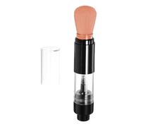 Reusable Embossing Powder Makeup Brush - Gentle Soft Bristles For Loose Powder, Glitter & Highlighter | Compact Cosmetic Applicator For Travel, Beginners, Beauty Routine & Blending Fine Details On Fac