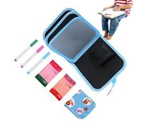 Reusable Erasable Drawing Pad - Erasable Coloring Book, Portable Drawing Pad with Reusable Pages, Kids Sketching Book, Fun Creative Stationery, Lightweight Foldable Activity for Kids