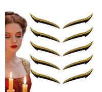 Reusable Eye Liner Stickers,Eyeshadow Decal for Women | 10 Pieces Waterproof Eye Makeup Stickers, Long Lasting Eyeshadow Strip for Ladies Girls Wives