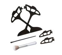 Reusable Eye Makeup Stencils Makeup Brush Set For Women Designed For Quick And Stylish Eyeliners Application Every Day