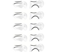 Reusable Eyeliner Tool - Plastic Eyebrow Stencil for Cat Wings - Reusable Makeup Shape Card for Eyeliner, Shadows and Eyebrow Care