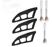 Reusable Eyeshadow Aid Tool, Eyeshadow Assistant, Eye Makeup Aid Tool, Eyeshadow Tool, Eyeliner Template For Women Quick Make-Up Stencils, for Eyeshadow Shields and Eyeliner Stencil (3pc)