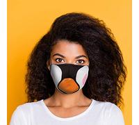 Reusable Face Covering - Non Medical Large Size Adult (Cutiemals Penguin)