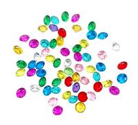 Reusable Fake ice Cubes for Photography Accessories Props Decoration for Wedding Decor Photography Props Vase Fillers (Diamond Multicolor)