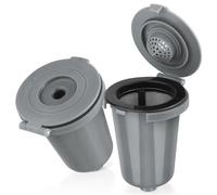 Reusable Filter Cup for Cuisinart, Gray (Upgraded Version - 2 PACK Gray)