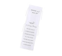 Reusable Flannel Wedding Chair Sign Elegant Designs Ceremony Decoration For Reserved Seating Arrangements Fabric Chair Decoration