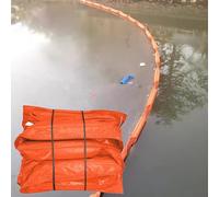 Reusable Floating Oil Containment Boom for Pollution Control in Ports, Lakes, and Oceans