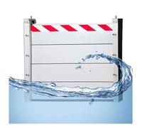 Reusable Flood Protection Barriers For Home Industrial Heavy Duty Door Flood Defence Barrier Kit Removable(I-O,120 * 60cm)