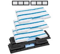 Reusable for Shark Vacmop Replacement Pads: Wet Dry Vac Mop Pads Refills for Shark Vacmop Pro Cordless Vacuum Mop Vac Mopvac VM252 VM200 VM200p12 VMP30 VM190 VM250 Hard Floor Cleaner Mopping Pad