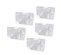 Reusable Freezer Bags, 5Pcs Transparent Sealed Storage Bag Reusable Sandwich Bags Stasher Bags Reusable Grain Storage Bag for Rice Cereals Flour Nuts (1kg)
