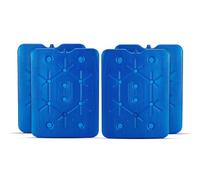 Reusable Freezer Blocks Ice Packs (6 Pack, 800g) | Long-Lasting Ice Board for Cooler Bags, Lunch Boxes, Travel, Picnics & Outdoor Activities - Keeps Food & Drinks Cold