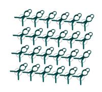 Reusable Garden Plant Clips 50 Pack, Spring Loaded Support for Vines | Bulk pack of 50 clips offers a practical solution for managing large vegetable patches or indoor plant collections.