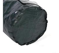 Reusable Garden Waste Bag with Zipper Lid and Handle, Heavy Duty PE Compost Bin for Kitchen Scraps and Yard Debris, Outdoor Composting Sack 35x60cm(Green 35 * 60CM)