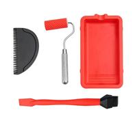 Reusable glue roller, wood glue set, glue roller, wood glue, fast, glue roller for woodworking, glue roller, wood glue, evenly distributed, suitable for crafts and adhesive projects