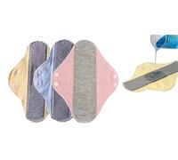 Reusable Graphene Incontinence Pads - Leak-Proof & Waterproof Washable Incontinence Pads, Reusable Sanitary Pad for Elderly Women, Dry, Breathable and Comfortable, Random Color (3 Pcs)