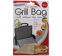 Reusable Grill Bag Paninis Toasted Sandwiches Chicken Fish No Mess and Hassle (4)